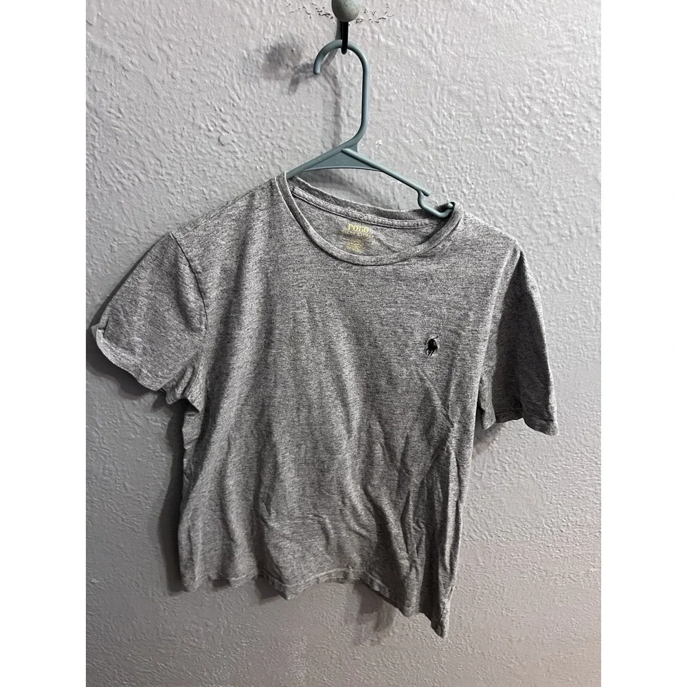 Polo Ralph Lauren Crew Neck T Shirt Mens Size Medium Gray